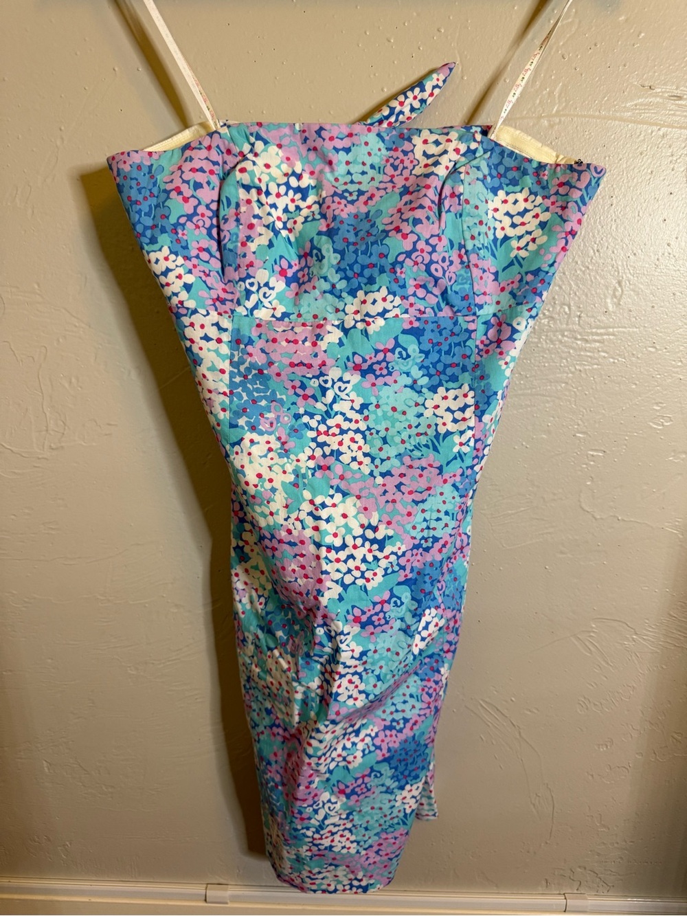 Lilly Pulitzer Floral Strapless Dress